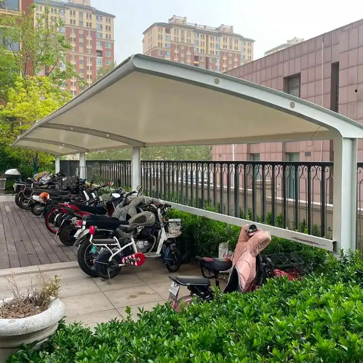 介休市膜结构电动车棚